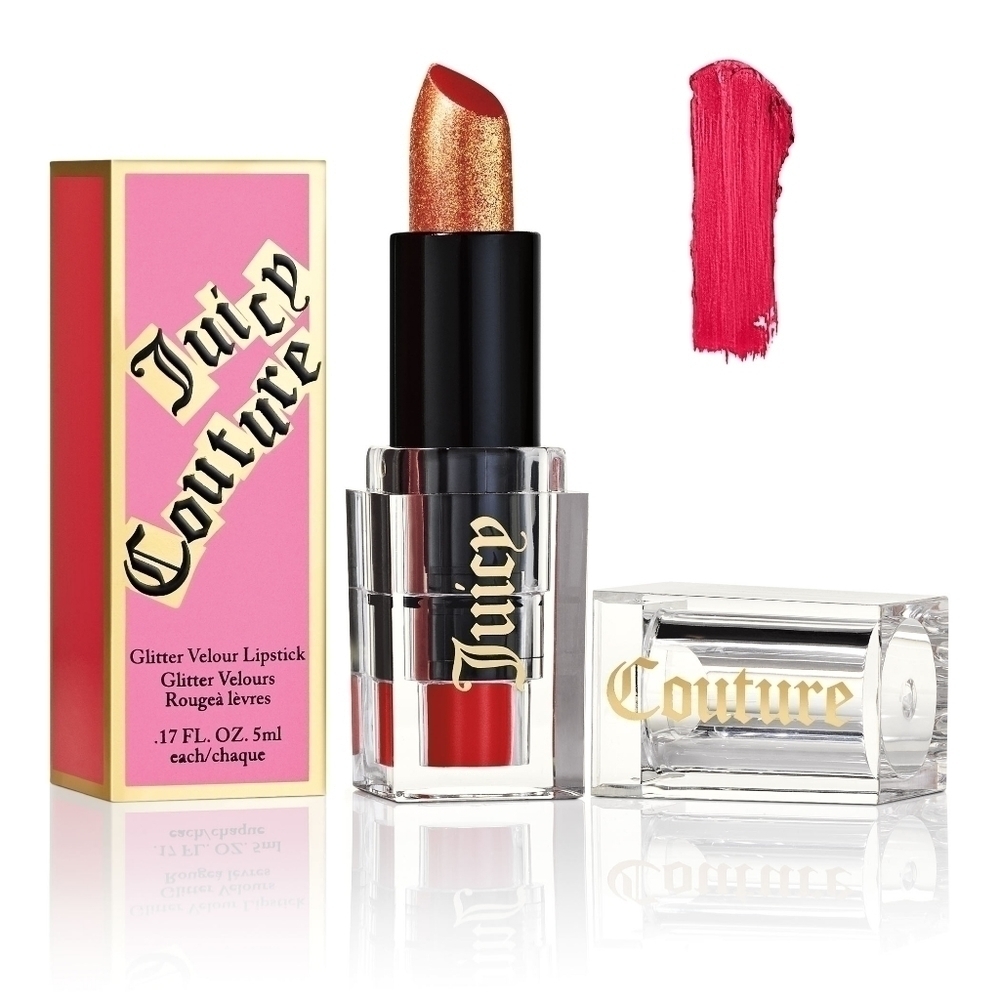 RETIRED Juicy Couture Glitter Velour Lipstick NIB